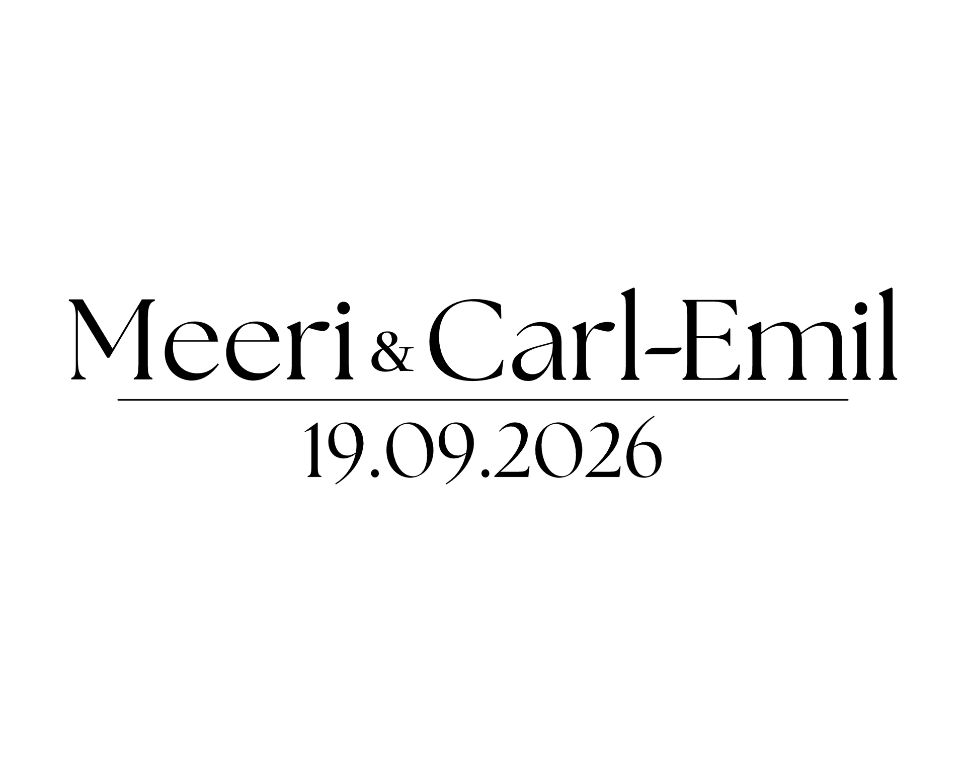 Names and date